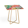 Floral Memories Printed Art Side Table