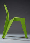 EDGE Aluminum Stacking Chair - Fresh Green