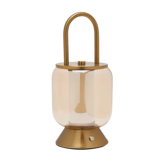 Lantern Rechargeable Colour Changing LED Touch Table Lamp