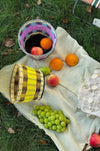 Handwoven Tabletop Storage Basket for Fruit & Vegetables
