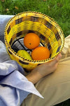 Handwoven Tabletop Storage Basket for Fruit & Vegetables