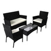 Levede 4-Piece Outdoor Furniture Setting