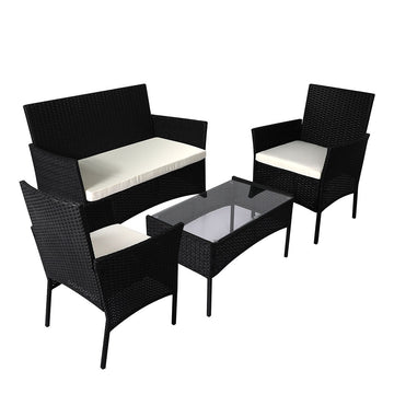 Levede 4-Piece Outdoor Furniture Setting