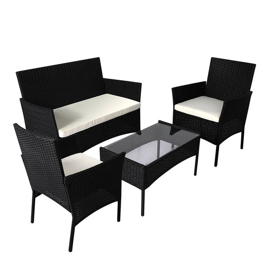 Levede 4-Piece Outdoor Furniture Setting