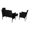Levede 4-Piece Outdoor Furniture Setting