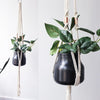 Macrame Plant Hanger, Handmade Cotton Rope with Copper