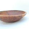 Olivewood Salad and Fruit Bowl with Cow Bone Inlay