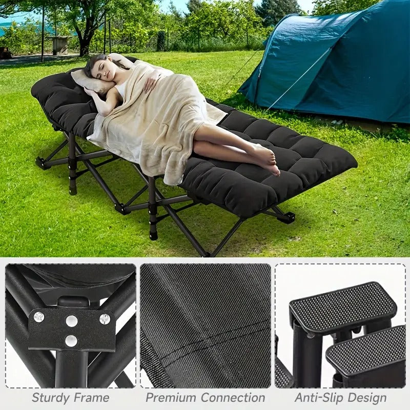 Foldable Outdoor Daybed with Mattress-1