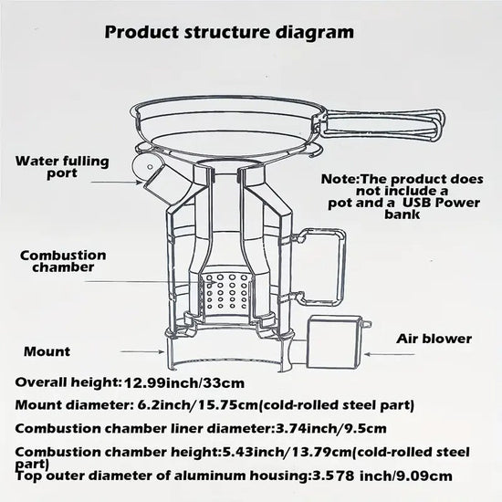 NNETM Outdoor Fire Pit Stove-4
