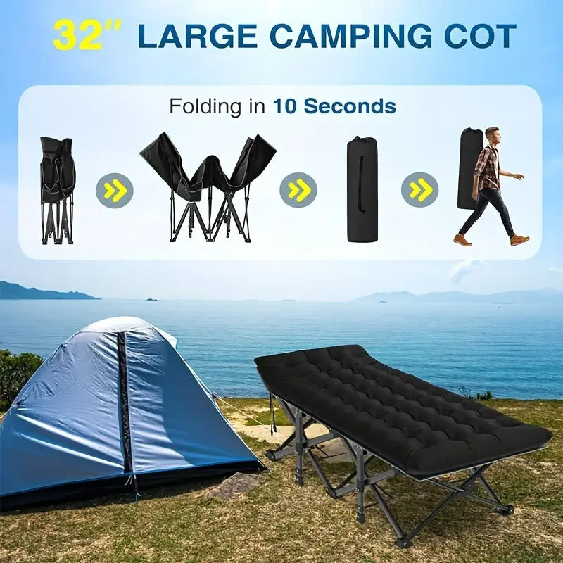 Foldable Outdoor Daybed with Mattress-2