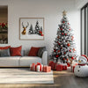 Foldable Artificial Cedar Christmas Tree
