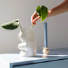 Fluxo Ceramic Vase -  Large White