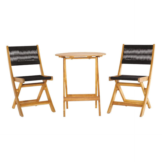 Lanzarote Bistro Set, Acacia Wood