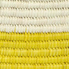 Handcrafted Woven Doum Palm Laundry Basket with Lid
