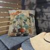 Decorative Indoor/outdoor Pillow - Rustic Botanical Plants