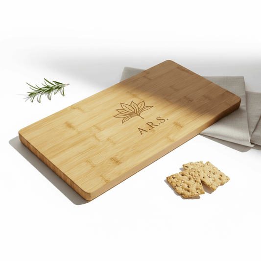 Personalized Bamboo Charcuterie Board with Custom Engraving