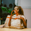 Handbag Wicker Hermen