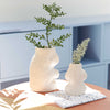 Fluxo Ceramic Vase -  Small White