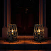 Set of 2 Solar Lantern Outdoor Table Lamp Outside Hanging Solar Lights