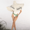 Summer wicker Hat