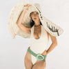 Summer wicker Hat