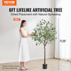 VEVOR Artificial Eucalyptus Tree, 6 FT Tall Faux Plant, Secure PE