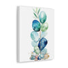 Coastal Sea Glass Oceanic Canvas Wall Art Print