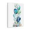 Coastal Sea Glass Oceanic Canvas Wall Art Print