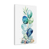 Coastal Sea Glass Oceanic Canvas Wall Art Print