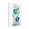 Coastal Sea Glass Oceanic Canvas Wall Art Print